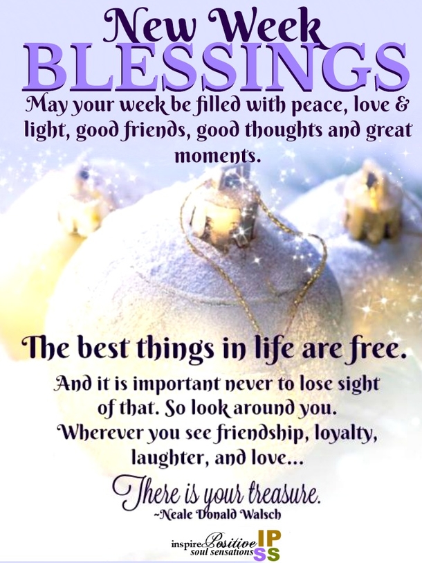 10 Beautiful Blessed New Week Quotes And Sayings - picture 9