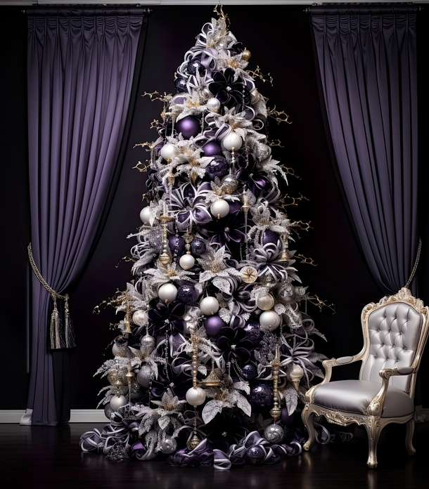10 Beautiful Christmas Tree Ai Art Pictures You Will Love - picture 8