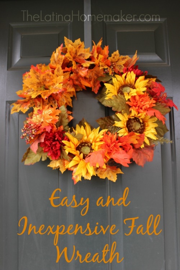 10+ Beautiful Fall / Autumn Wreaths To Create - picture 12
