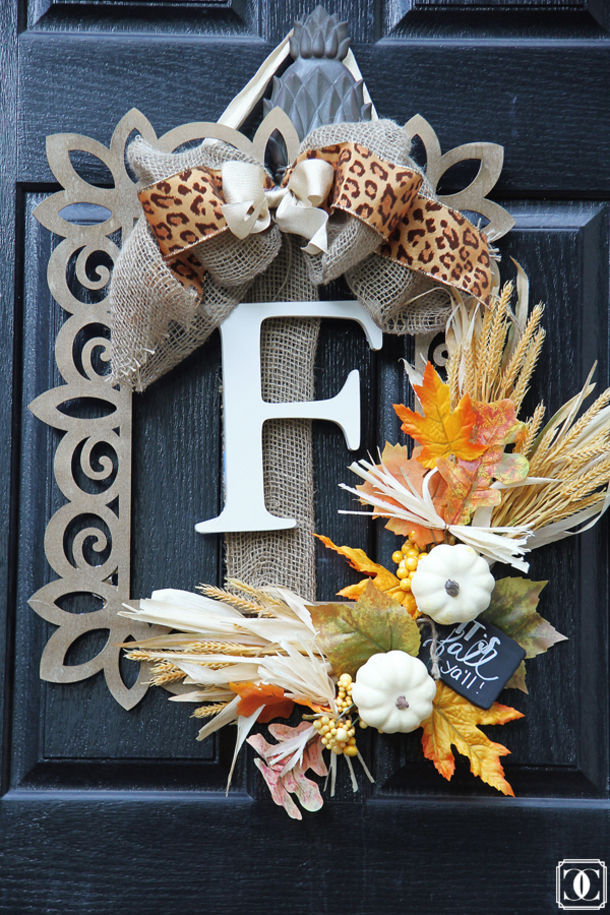 10+ Beautiful Fall / Autumn Wreaths To Create - picture 14