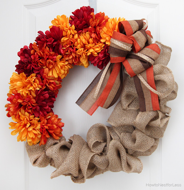 10+ Beautiful Fall / Autumn Wreaths To Create - picture 2