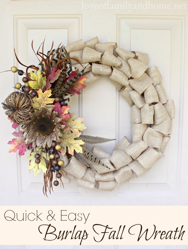 10+ Beautiful Fall / Autumn Wreaths To Create - picture 3