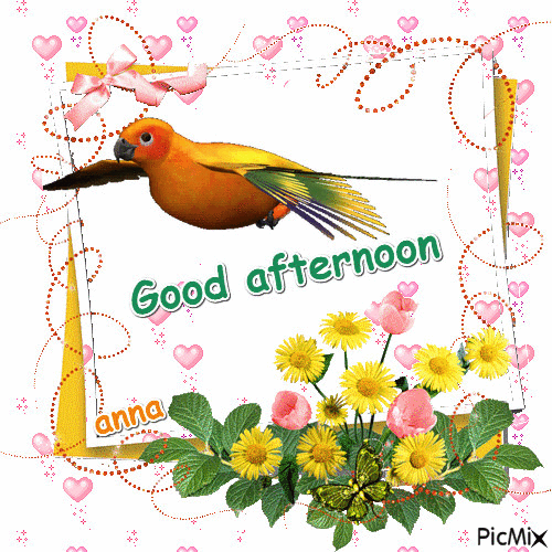 10 Beautiful Good Afternoon Gifs - picture 6