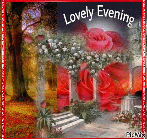 10 Beautiful Good Evening Animated Quotes - picture 2
