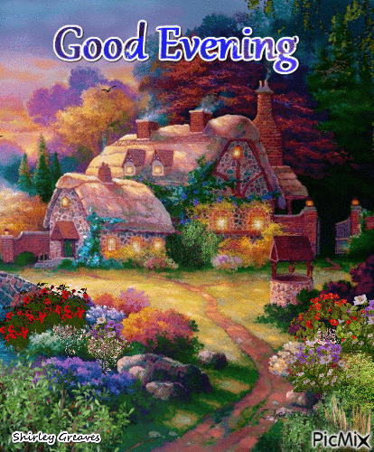 10 Beautiful Good Evening Animated Quotes - picture 6
