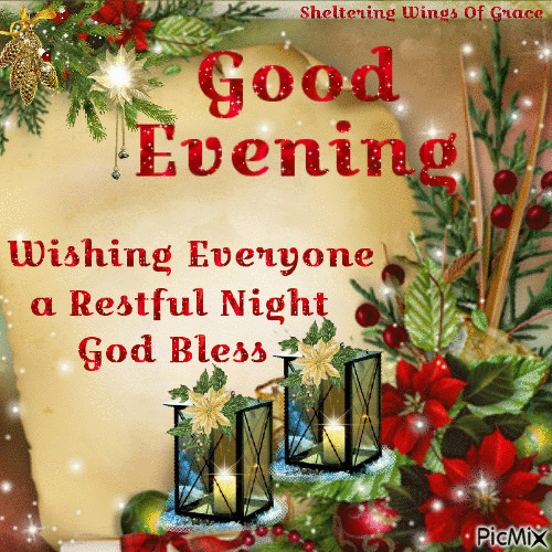 10 Beautiful Good Evening Animated Quotes - picture 8
