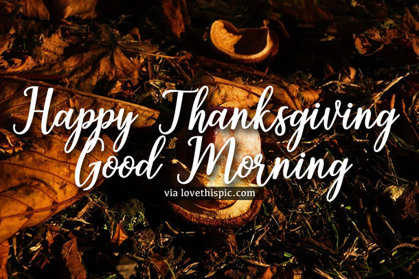 10 Beautiful Good Morning Thanksgiving Quotes - picture 6
