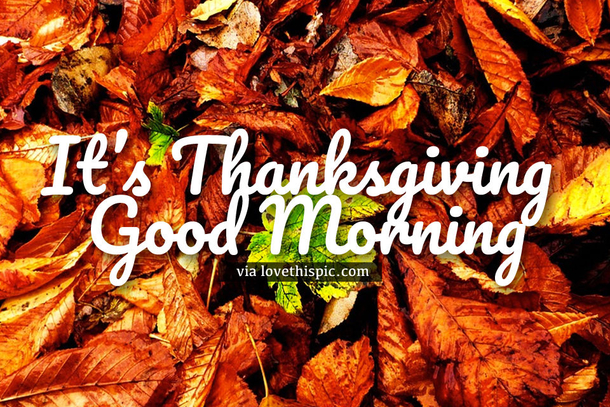 10 Beautiful Good Morning Thanksgiving Quotes - picture 9