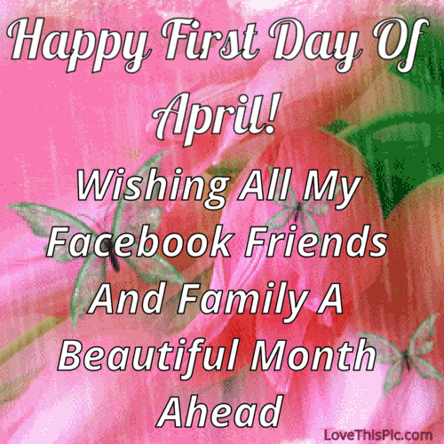 10 Beautiful Hello April Animated Quotes - picture 2