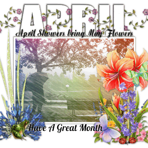 10 Beautiful Hello April Animated Quotes - picture 3
