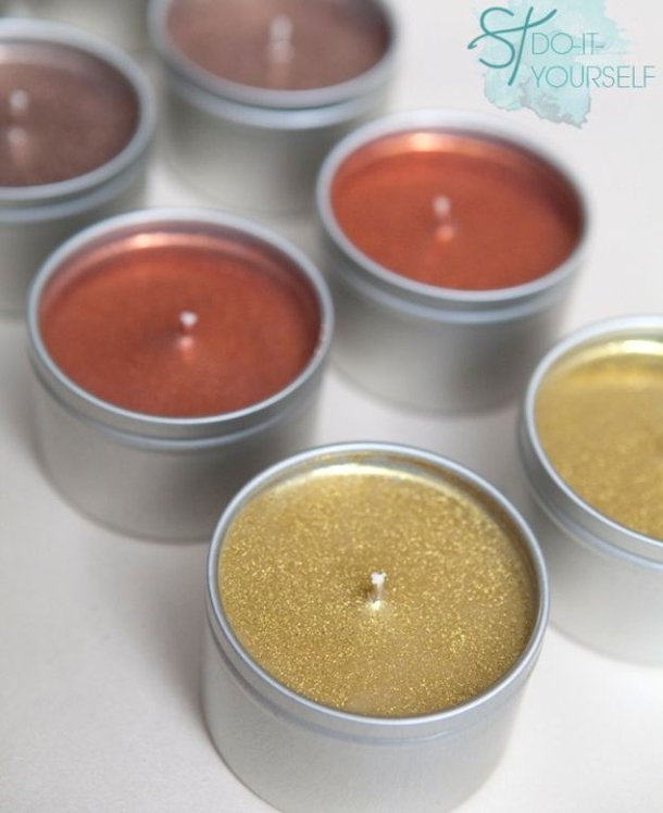 10 Beautiful Homemade DIY Candle Ideas - picture 3
