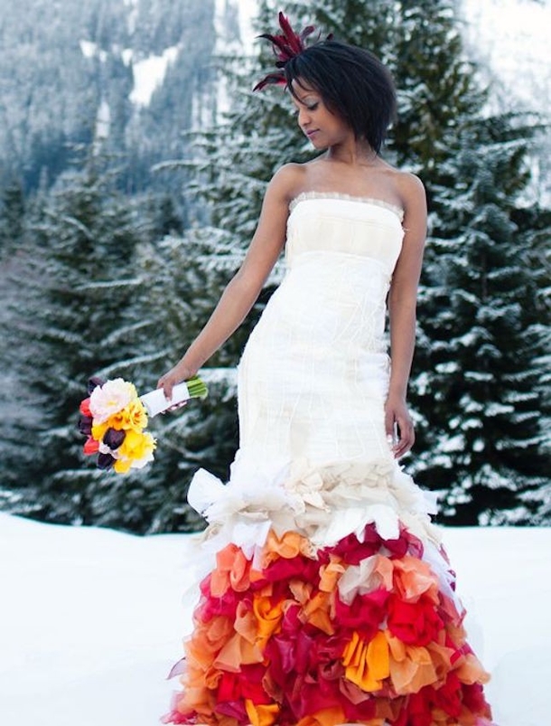 10 Beautiful Non Traditional Wedding Dresses - picture 5