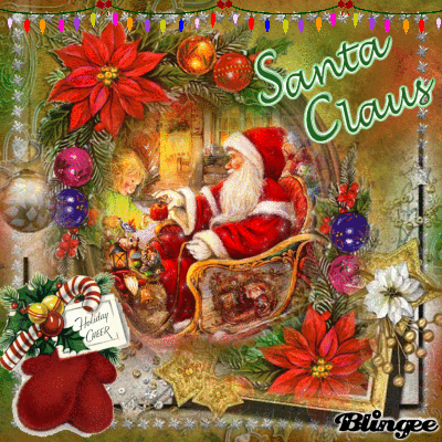 10 Beautiful Santa Claus Christmas Gifs - picture 2