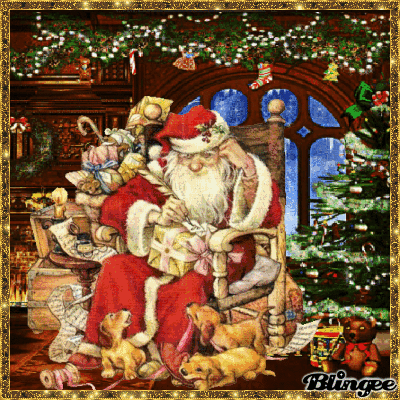 10 Beautiful Santa Claus Christmas Gifs - picture 4