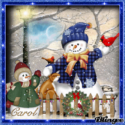 10 Beautiful Snowman Gifs For Winter - picture 11