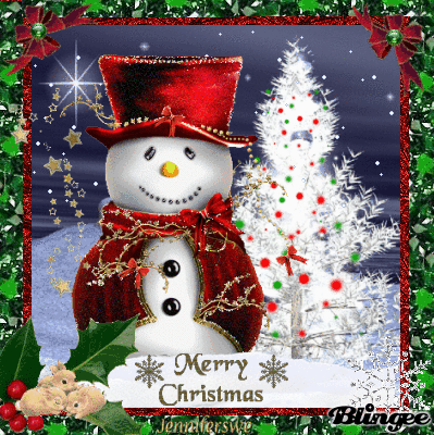 10 Beautiful Snowman Gifs For Winter - picture 2