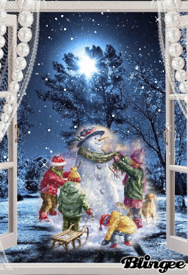10 Beautiful Snowman Gifs For Winter - picture 3