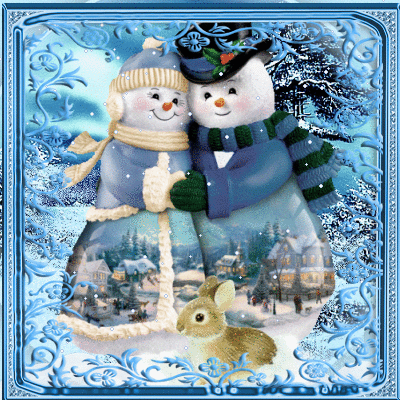 10 Beautiful Snowman Gifs For Winter - picture 7