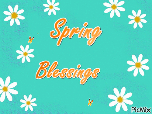10+ Beautiful Spring Blessing Gifs For A Beautiful New Season - picture 2