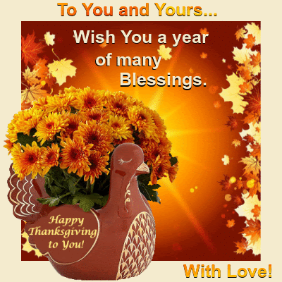 10 Beautiful Thanksgiving Blessings Gif To Make The Day Special - picture 11