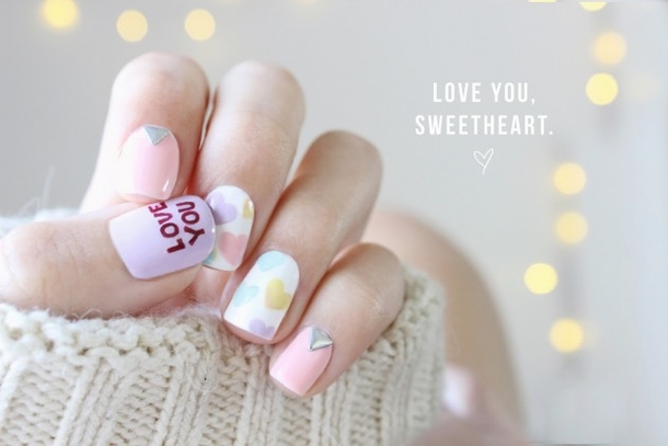 10 Beautiful Valentine's Day Nail Designs - picture 11