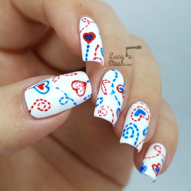 10 Beautiful Valentine's Day Nail Designs - picture 4