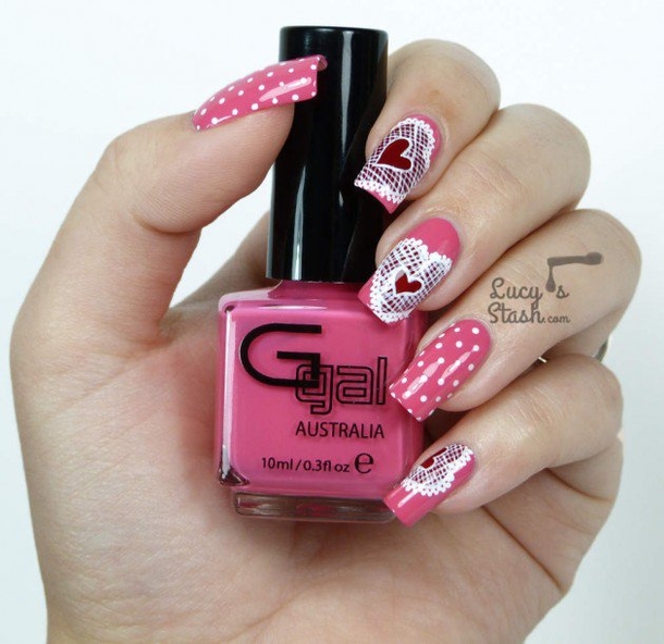 10 Beautiful Valentine's Day Nail Designs - picture 5