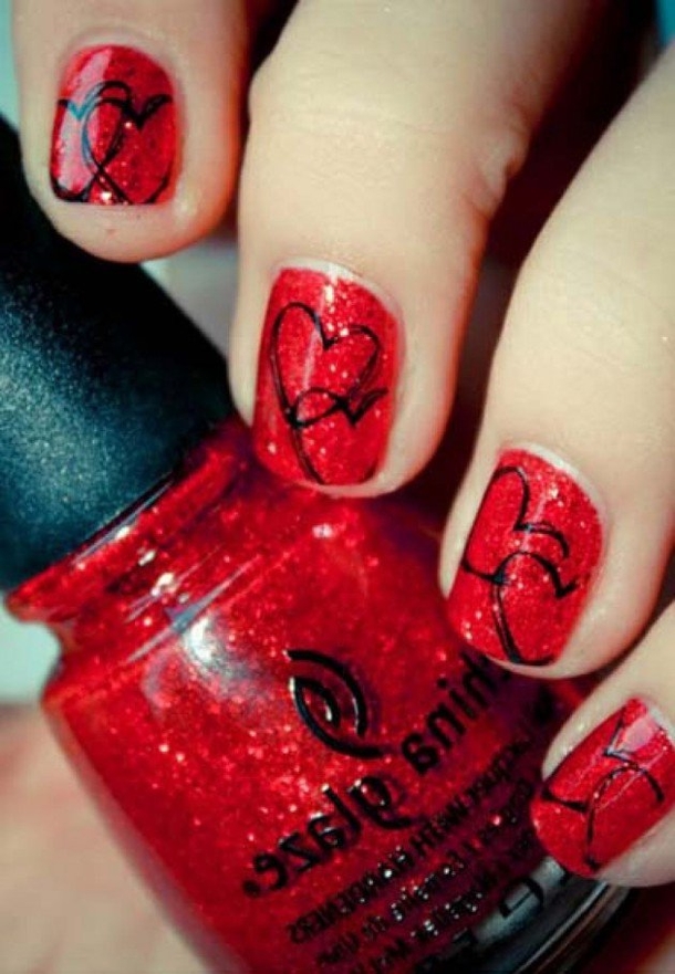 10 Beautiful Valentine's Day Nail Designs - picture 6