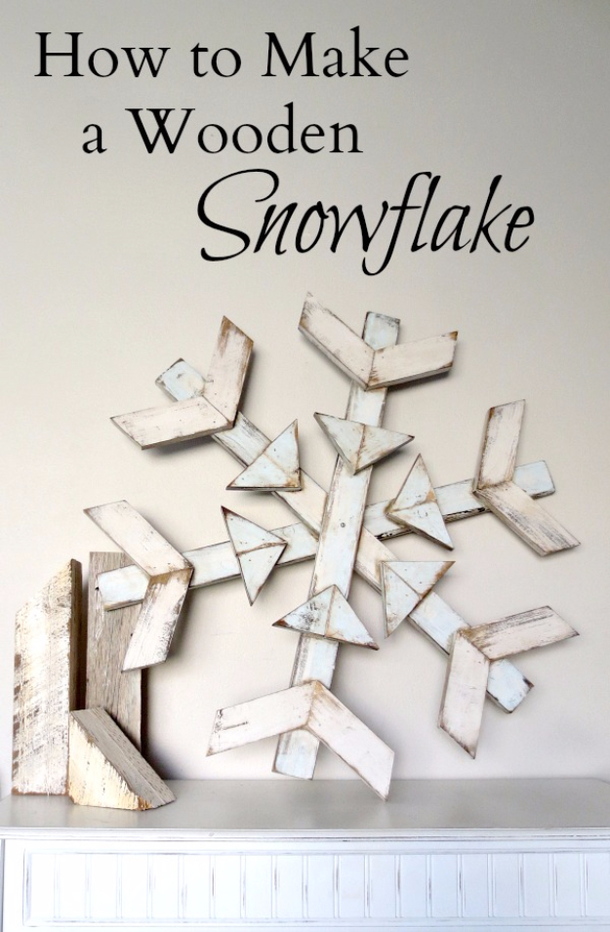 10 Beautiful Winter Crafts Using Snowflakes - picture 2