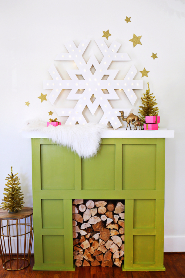 10 Beautiful Winter Crafts Using Snowflakes - picture 5