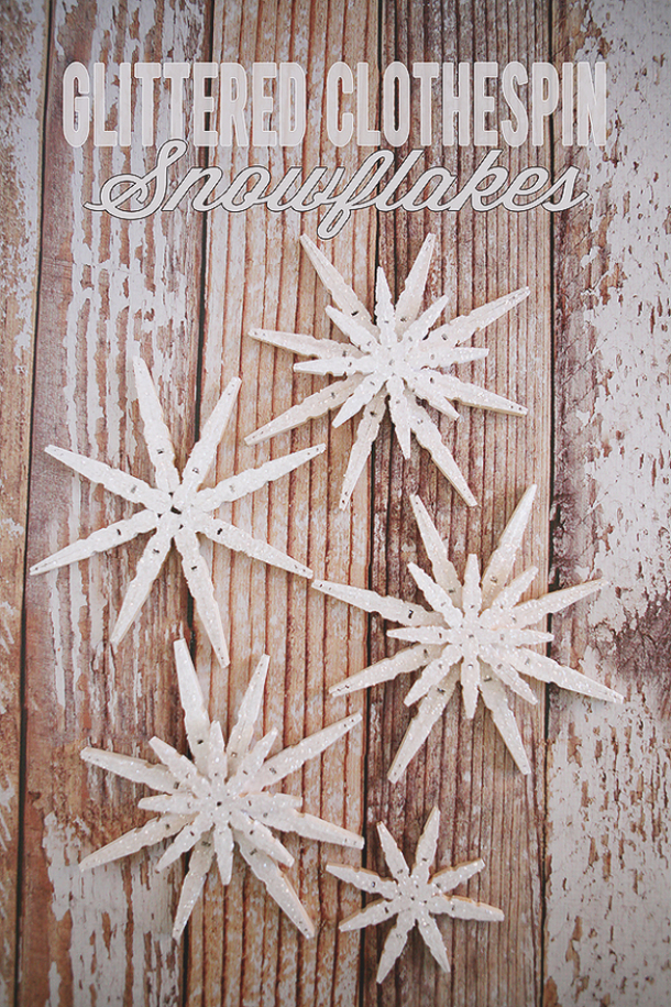10 Beautiful Winter Crafts Using Snowflakes - picture 8