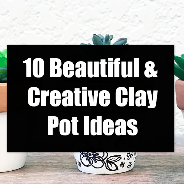 10 Beautiful & Creative Clay Pot Ideas
