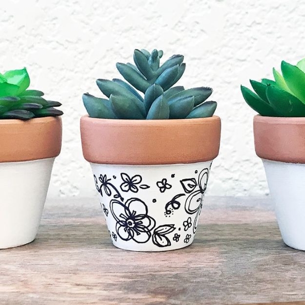 10 Beautiful & Creative Clay Pot Ideas - picture 9