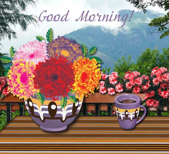 10 Beautifully Animated Good Morning Images - picture 2