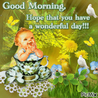 10 Beautifully Animated Good Morning Images - picture 4