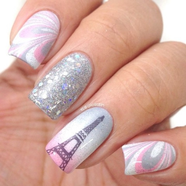 10 Best Acylic Nail Art & Designs To Inspire Your Next Look - picture 10