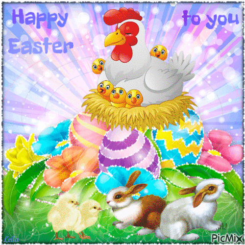 10 Best Adorable Happy Easter Animated Quotes - picture 7