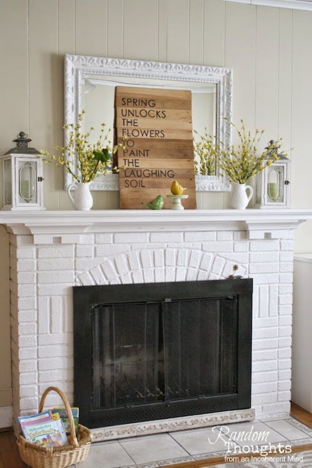 10 Best DIY Spring Mantel Ideas For The Home - picture 12
