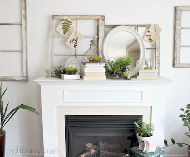 10 Best DIY Spring Mantel Ideas For The Home - picture 3