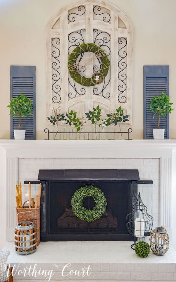 10 Best DIY Spring Mantel Ideas For The Home - picture 5