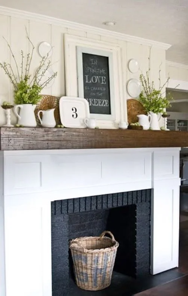 10 Best DIY Spring Mantel Ideas For The Home - picture 8