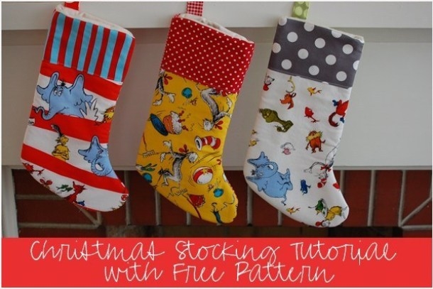 10 BEST FESTIVE EASY DIY CHRISTMAS STOCKINGS - picture 9