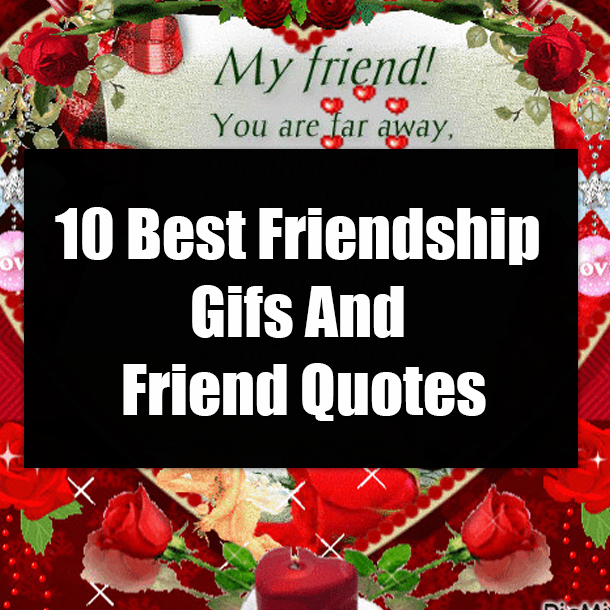 10 Best Friendship Gifs And Friend Quotes