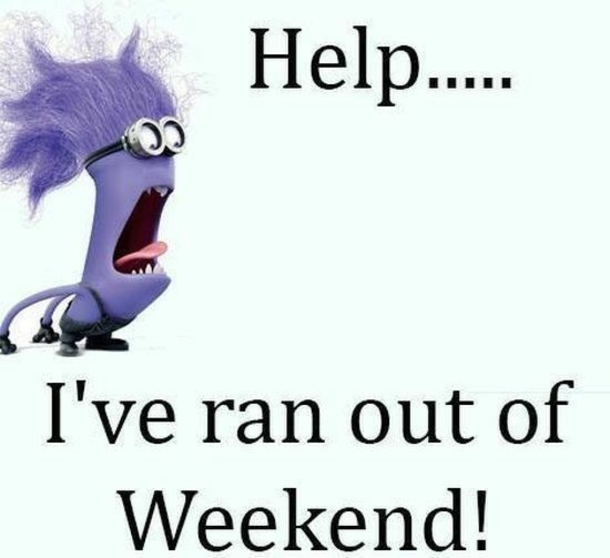 10 Best Funny Minion Weekend Quotes - picture 11