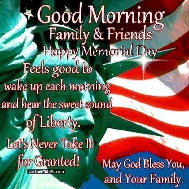 10 Best Good Morning Memorial Day Quotes, Sayings & Images - picture 4