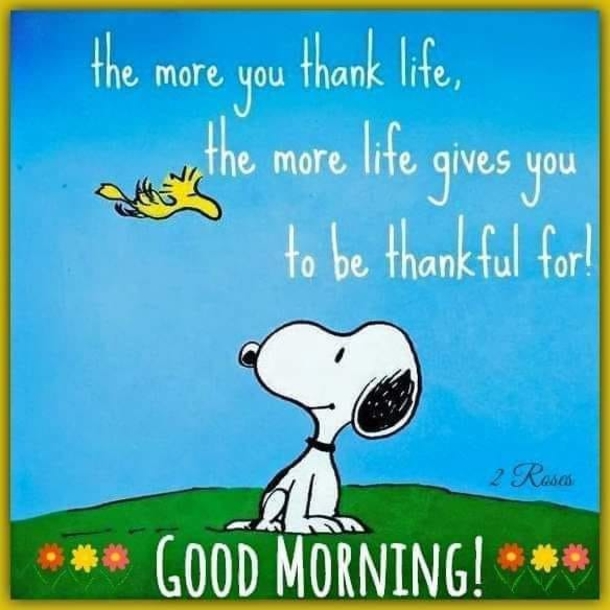 10 Best Good Morning Snoopy Images And Quotes - picture 6