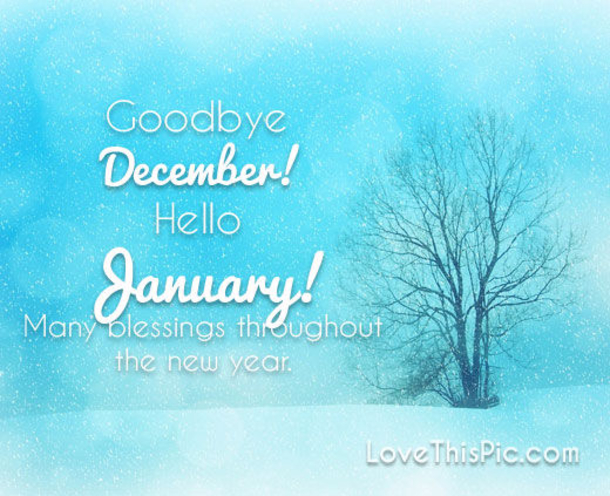 10 Best Goodbye December, Hello January Images - picture 9