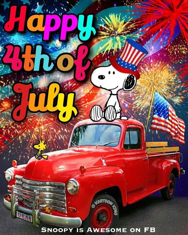 10+ Best Happy 4th Of July Snoopy Quotes And Sayings - picture 4