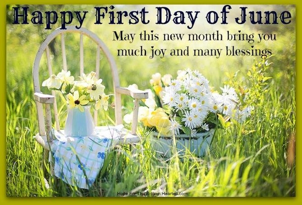 10 Best Happy First Day Of June Quotes And Sayings - picture 9