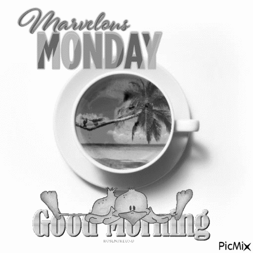 10 Best Happy Monday Animated Gifs With Coffee For 2023 - picture 5